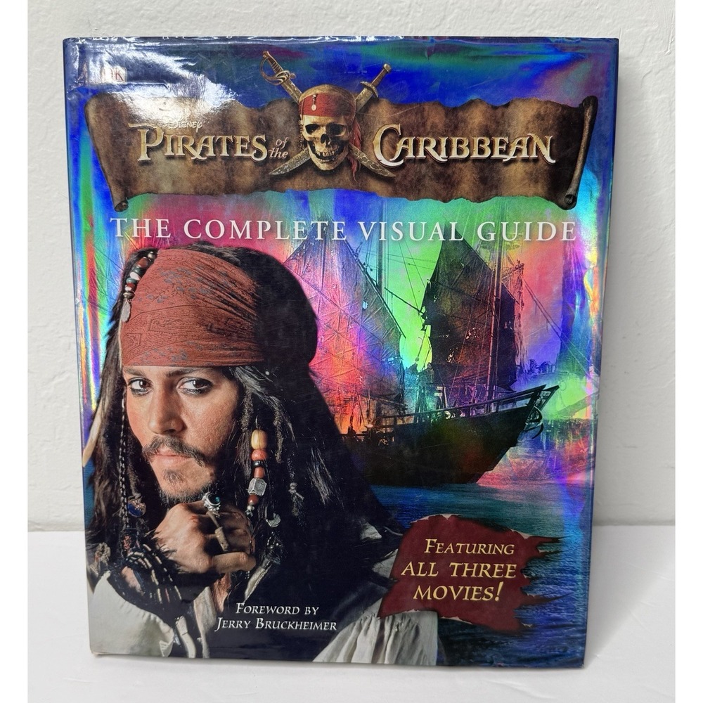Pirates of the Caribbean: The Complete Visual Guide Disney Movie Reading Photos